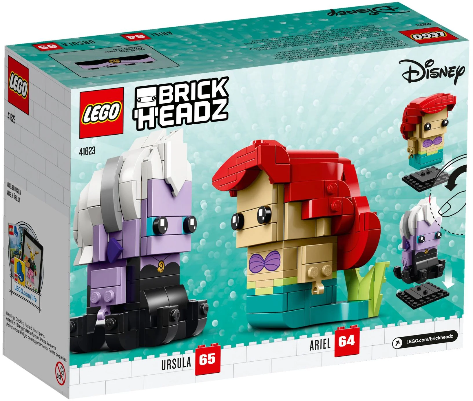 Square Head: Mermaid and Ursula 乐高 LEGO 41623 image 2