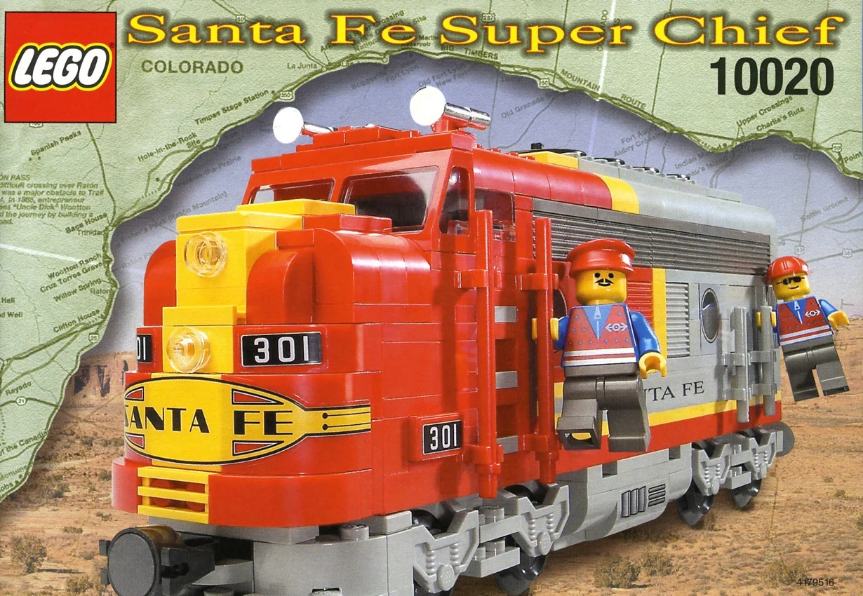 Sante Fe Railroad 乐高 LEGO 10020 image 2