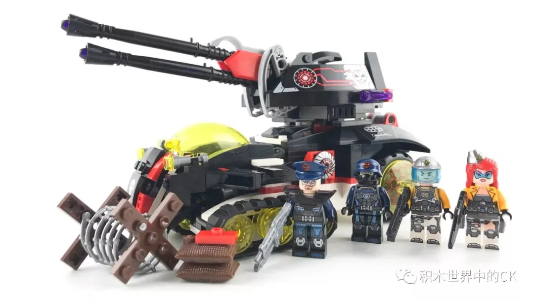 TECHNOLOGY AGE I: LASER LASER GUNS 启蒙 QMAN/ENLIGHTEN/Keeppley 2715 image 1