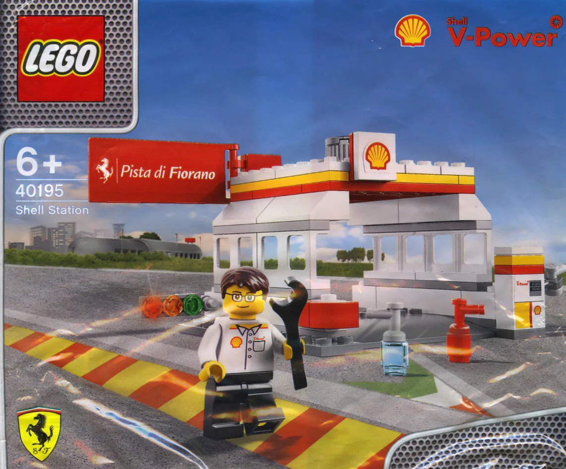 Shell: Shell gas station 乐高 LEGO 40195 image 1