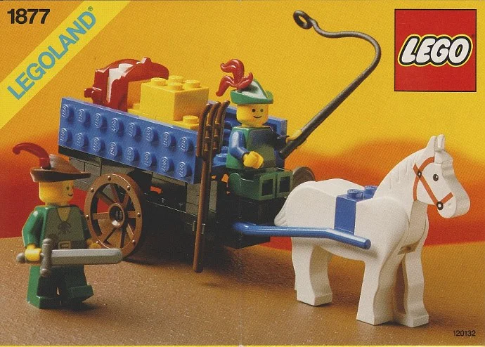 Castles: foresters: hayriders and stowaways 乐高 LEGO 1877 image 1