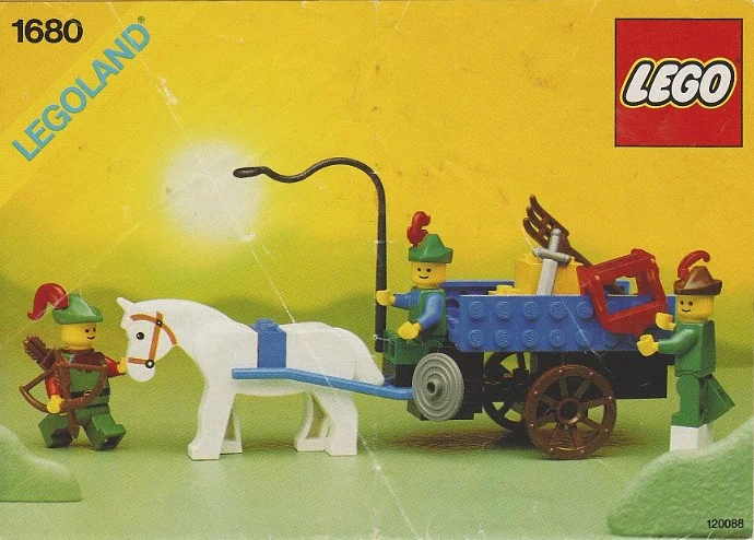 Castles: foresters: hayriders and stowaways 乐高 LEGO 1877 image 2