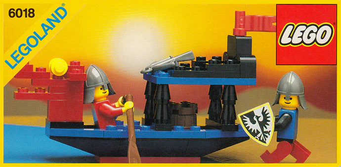 Castle: Black Knight: Battle Dragon Boat 乐高 LEGO 6018 image 1