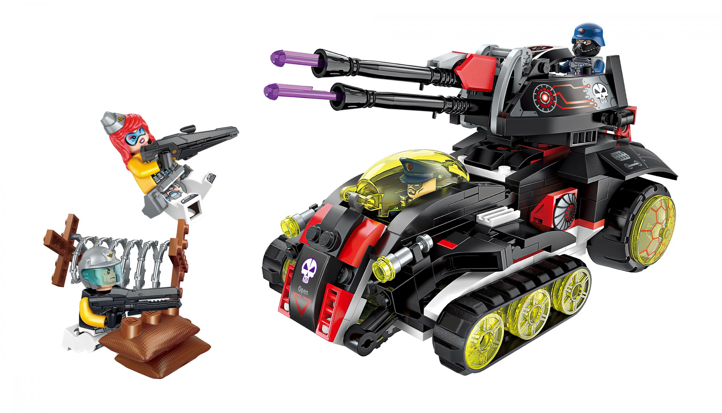 TECHNOLOGY AGE I: LASER LASER GUNS 启蒙 QMAN/ENLIGHTEN/Keeppley 2715 image 3