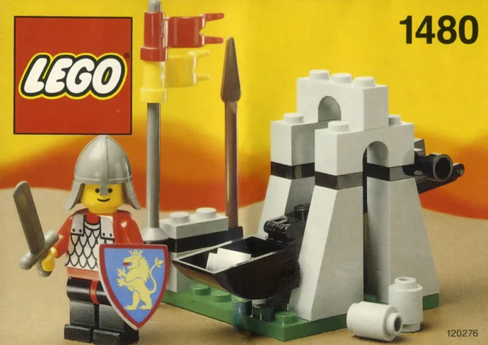 Castle: Crusades: Kingdom Launcher 乐高 LEGO 1480 image 1