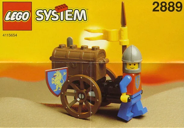 Castle: Crusades: Treasure Car 乐高 LEGO 1695 image 3