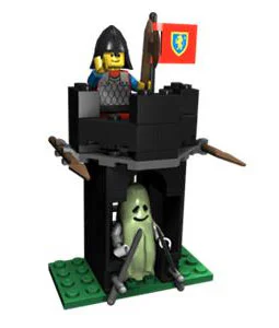 Castle: Black Knight: Black Knight's Defence House 乐高 LEGO 1888