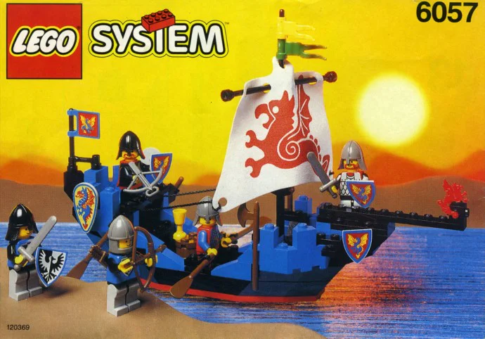 Castle: Black Knight: Black Knight Warship 乐高 LEGO 6057 image 1