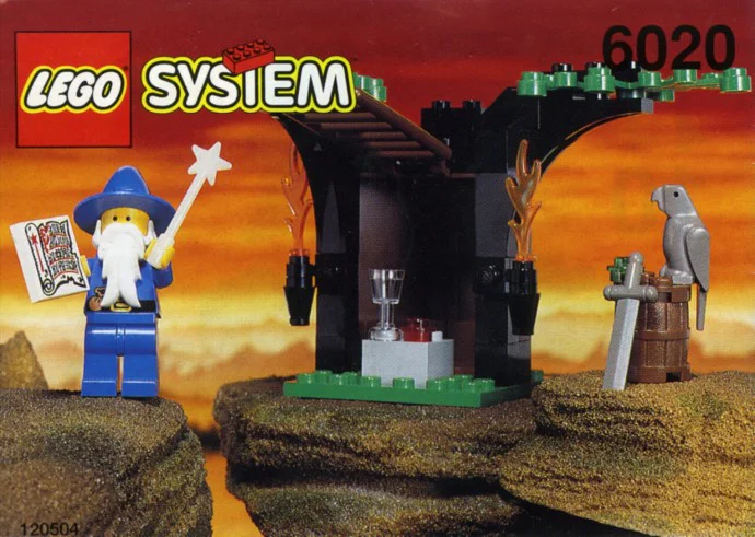 Castle: Dragon Knight: Magic cabin 乐高 LEGO 6020 image 1