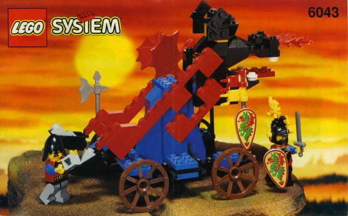 Castle: Dragon Knight: Fire Dragon Catapult 乐高 LEGO 6043 image 1