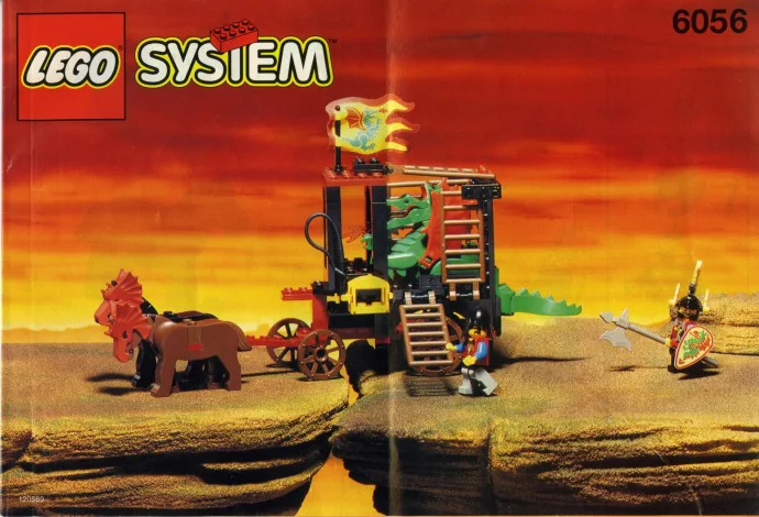 Castles: Dragon Knights: Dragon Car 乐高 LEGO 6056 image 1
