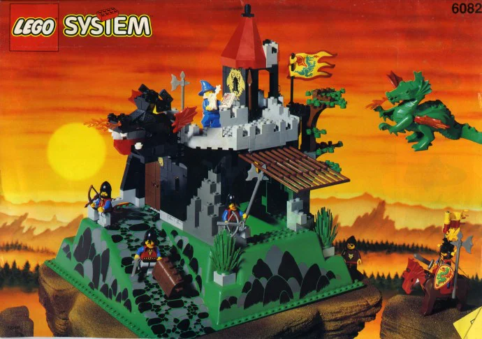 Castle: Dragon Knight: Fort Fire Dragon 乐高 LEGO 6082 image 1