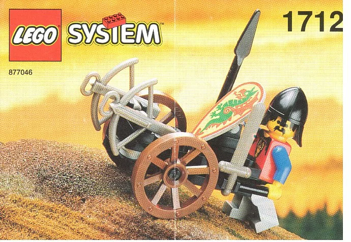 Castle: Dragon Knight: Catapult Battle Car 乐高 LEGO 1712 image 2