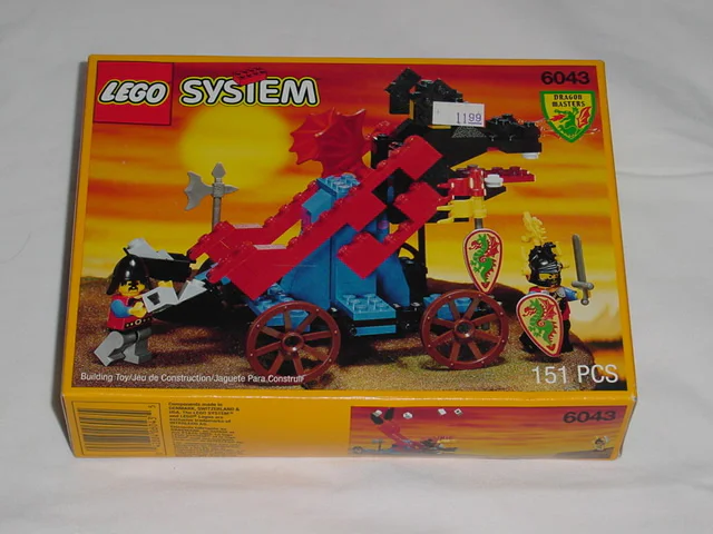 Castle: Dragon Knight: Fire Dragon Catapult 乐高 LEGO 6043 image 2