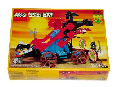 Castle: Dragon Knight: Fire Dragon Catapult 乐高 LEGO 6043 image 3