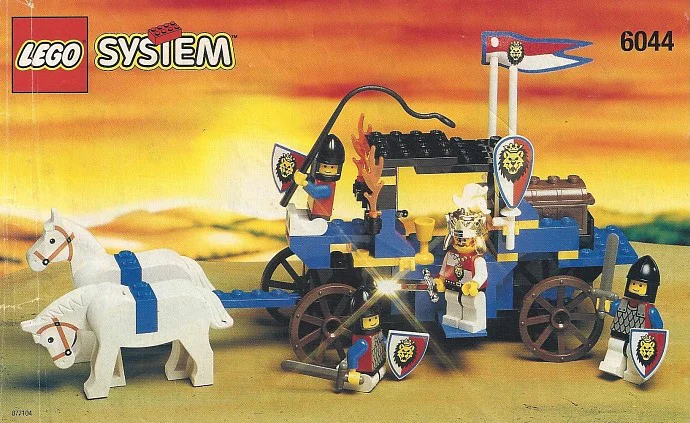 Castle: Royal Knight: Royal Warrior Caravan 乐高 LEGO 6044 image 2
