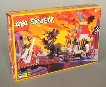 Castle: Fear Knight: Bat Dragon Prisoner Wagon 乐高 LEGO 6099 image 3