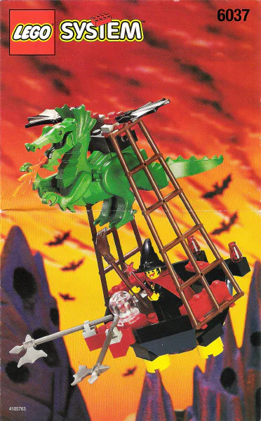 Castle: Knights of Fear: Dragon Space LEGO 6037 image 2