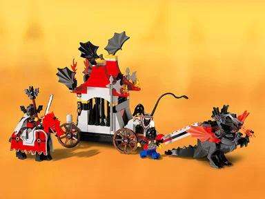Castle: Fear Knight: Bat Dragon Prisoner Wagon 乐高 LEGO 6099 image 5