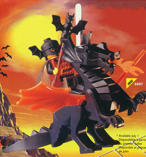Castle: Knight of Fear: Lord of the Black Dragon 乐高 LEGO 6007 image 4