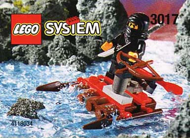 Ninja: Castle: Water Spider Ninja 乐高 LEGO 3017 image 3