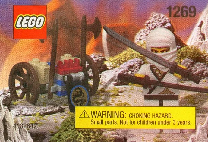 Castle: Ninja: White Robed Ninja 乐高 LEGO 1269 image 2