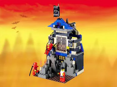 Castle: ninjas: ninja fire fort 乐高 LEGO 3052 image 1