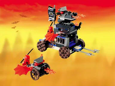 Castle: Ninjas: Fire Fighting Vehicle 乐高 LEGO 3051 image 2