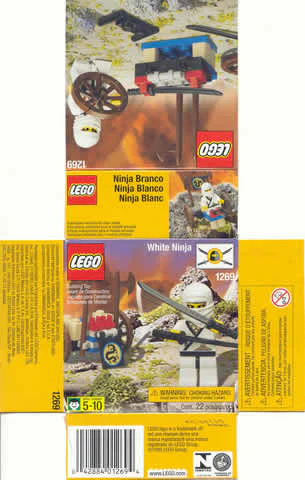 Castle: Ninja: White Robed Ninja 乐高 LEGO 1269 image 5