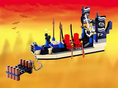 Castle: Ninja: Ninja Ship and Ferry Crossing 乐高 LEGO 3050 image 3