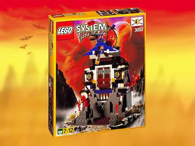 Castle: ninjas: ninja fire fort 乐高 LEGO 3052 image 3