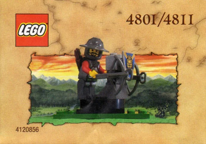 Castle: Knight Kingdom: Crossbow Defense Tower 乐高 LEGO 4801 image 3