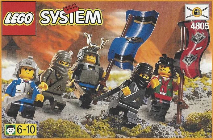Castle: ninjas: ninja warriors 乐高 LEGO 4805 image 2