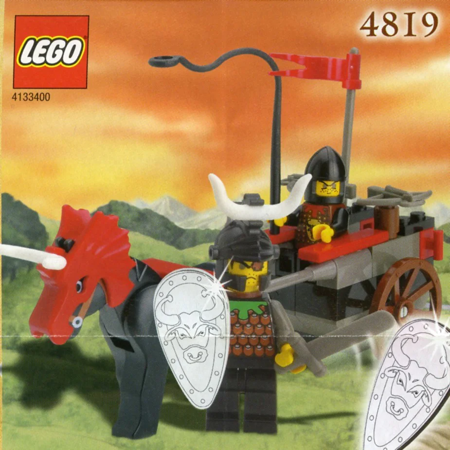 Castle: Kingdom of Knights: rebel chariot 乐高 LEGO 4819 image 1