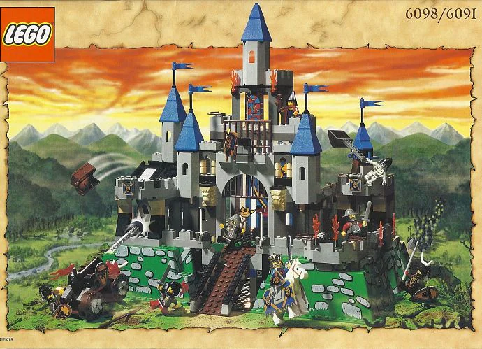 Castle: Knight Kingdom: Blue Lion King's Castle 乐高 LEGO 6098 image 2