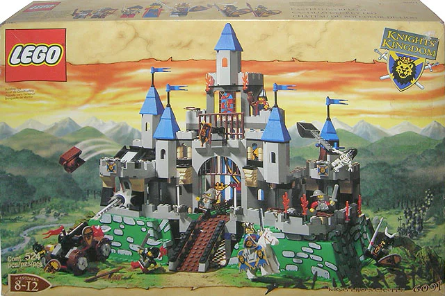 Castle: Knight Kingdom: Blue Lion King's Castle 乐高 LEGO 6098 image 4