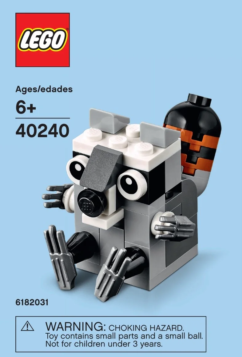 Promotion: monthly mini-model: raccoon 乐高 LEGO 40240 image 1