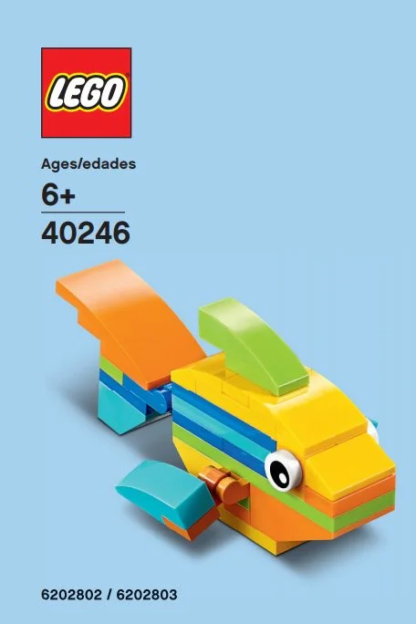 Promotion: Monthly Mini Model: Rainbow Fish 乐高 LEGO 40246 image 1