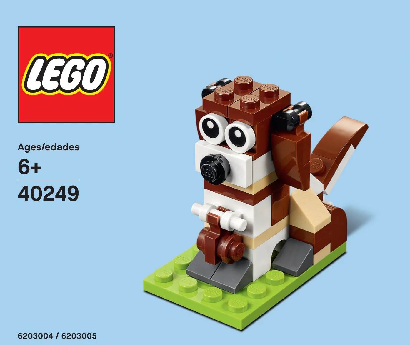 Promotion: monthly mini-model: St. Bernard's dog 乐高 LEGO 40249 image 1