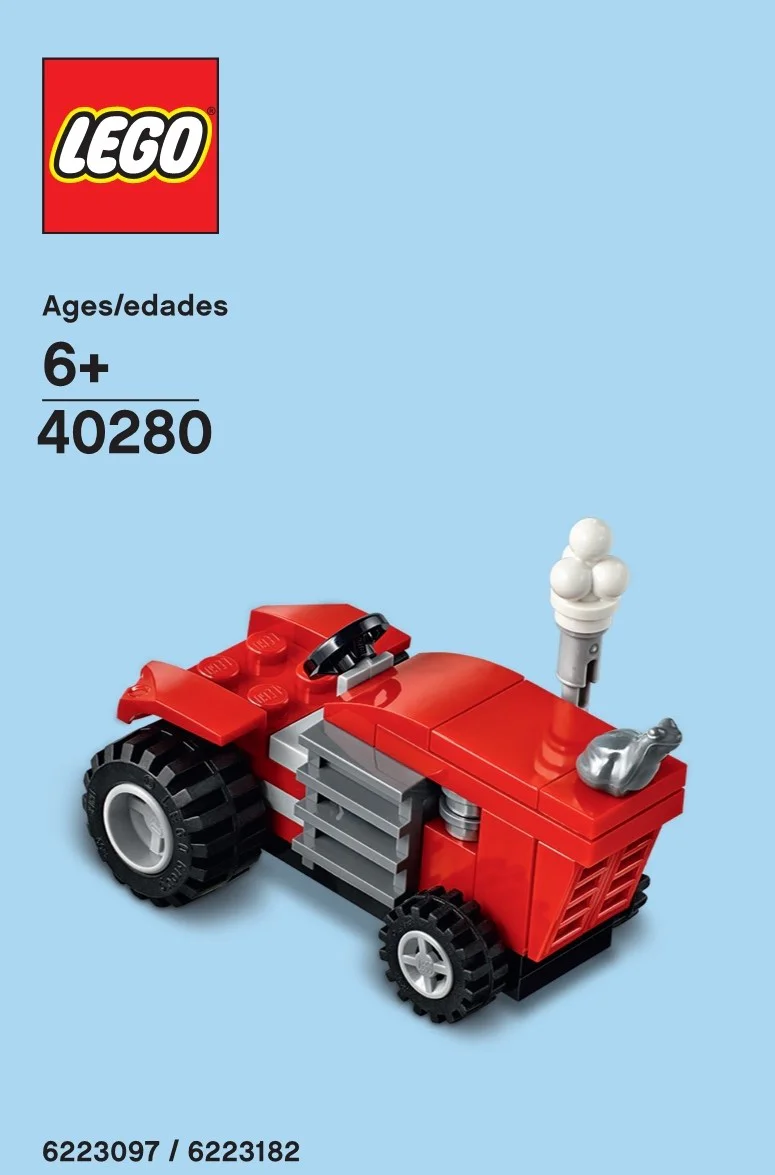 Promotion: monthly mini model: tractor 乐高 LEGO 40280