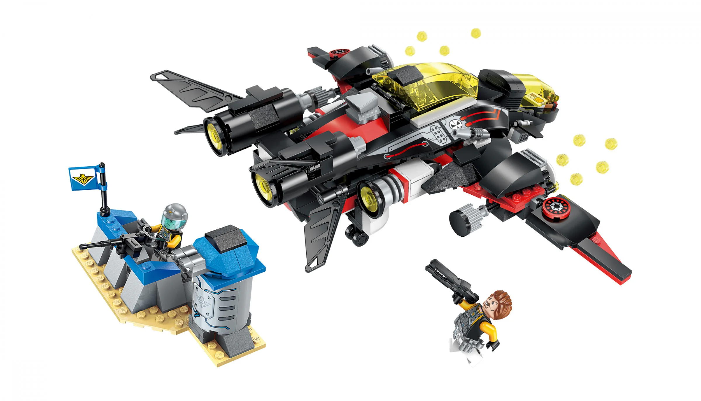 SCIENCE AGE I: BLACK FLASH BOMBER 启蒙 QMAN/ENLIGHTEN/Keeppley 2716 image 3
