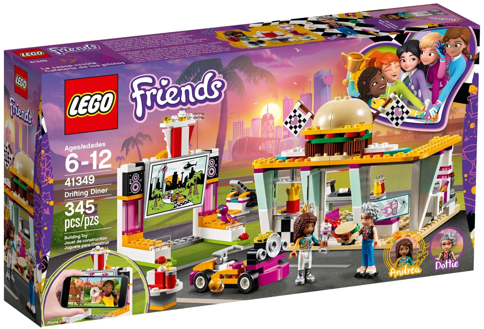 Racing track quick food restaurant 01070 image 3
