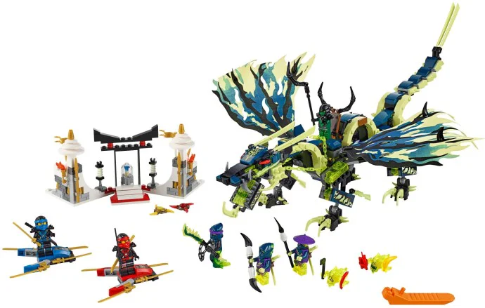 Mighty Battle: Jiezan vs. Mo Luo Master Double-Headed Dark Dragon King SY389