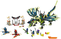 Mighty Battle: Jiezan vs. Mo Luo Master Double-Headed Dark Dragon King