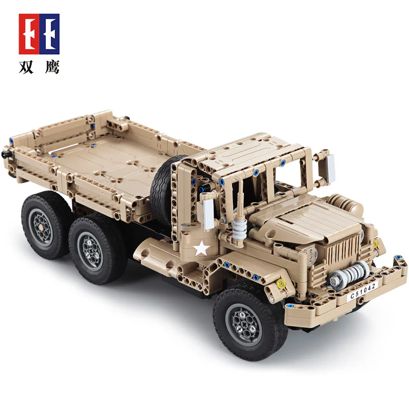 Truck, military 咔搭 CaDA/双鹰 DoubleE C51042 image 1