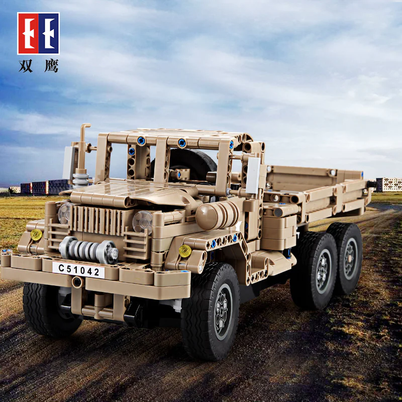 Truck, military 咔搭 CaDA/双鹰 DoubleE C51042 image 2