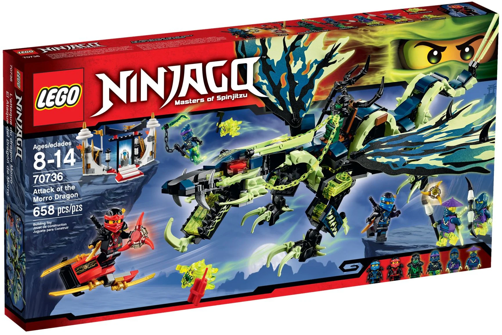 Mighty Battle: Jiezan vs. Mo Luo Master Double-Headed Dark Dragon King SY389 image 1