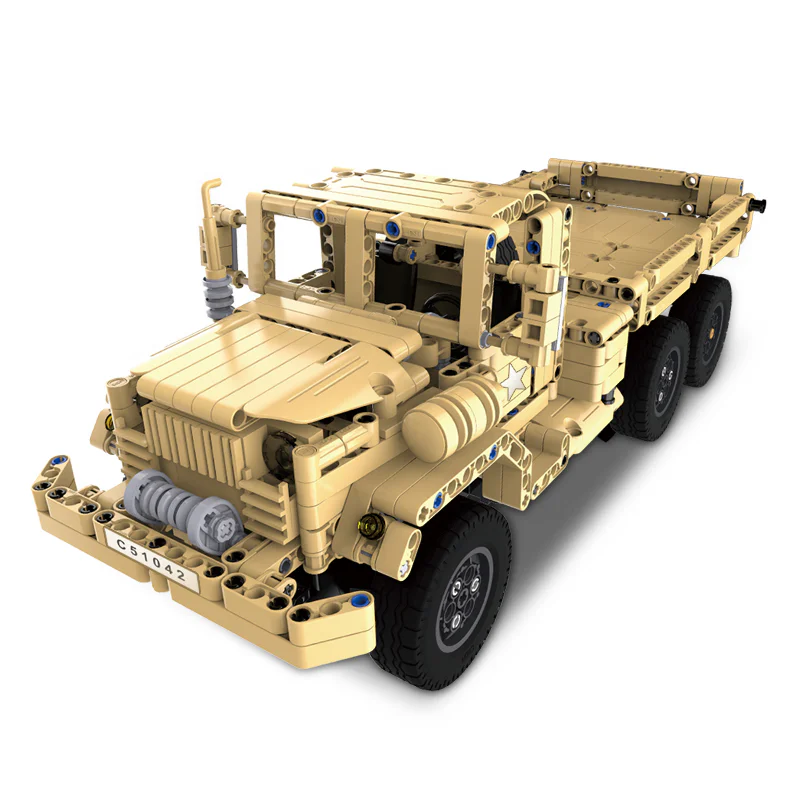 Truck, military 咔搭 CaDA/双鹰 DoubleE C51042 image 6