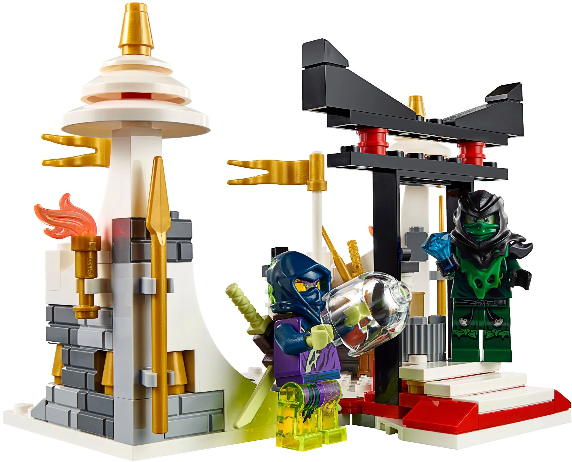Mighty Battle: Jiezan vs. Mo Luo Master Double-Headed Dark Dragon King SY389 image 2