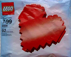 Employee Gift: Heart-Shaped Red Envelope